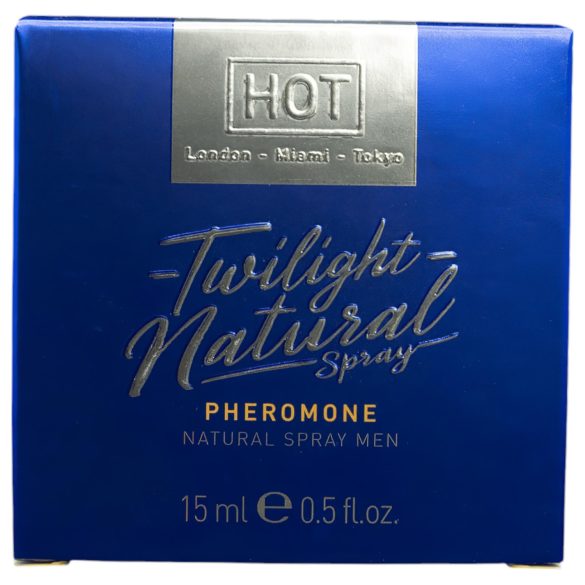 HOT Twilight Natural - parfum homme phéromones sans parfum 15ml