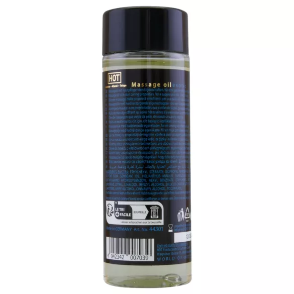 HOT - huile de massage soin de la peau - exotique - 100ml