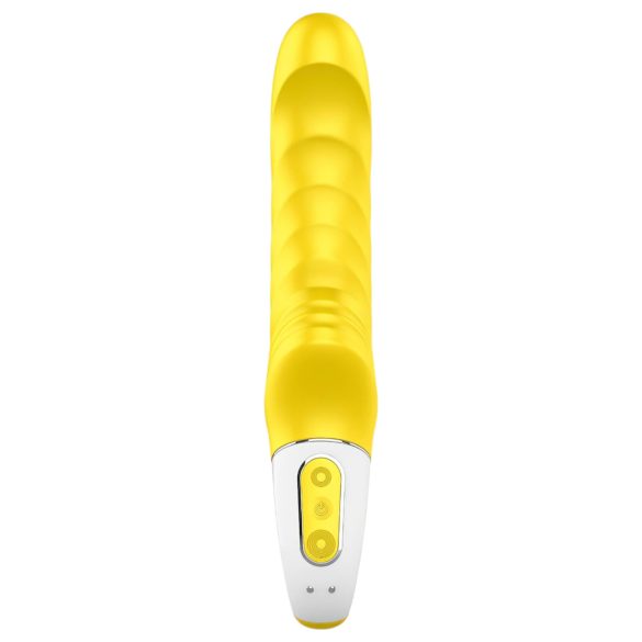 Satisfyer Yummy Sunshine - vibromasseur point G étanche - jaune
