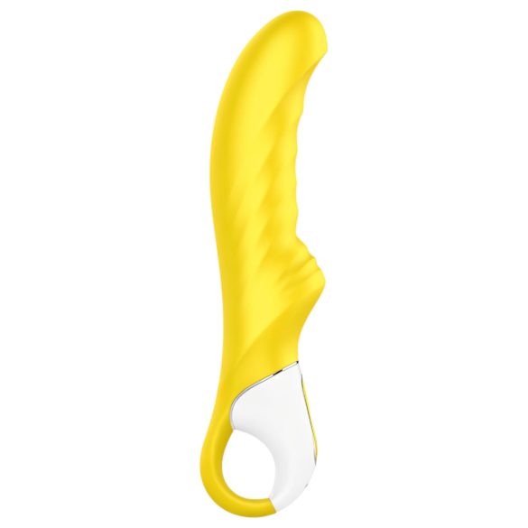 Satisfyer Yummy Sunshine - vibromasseur point G étanche - jaune