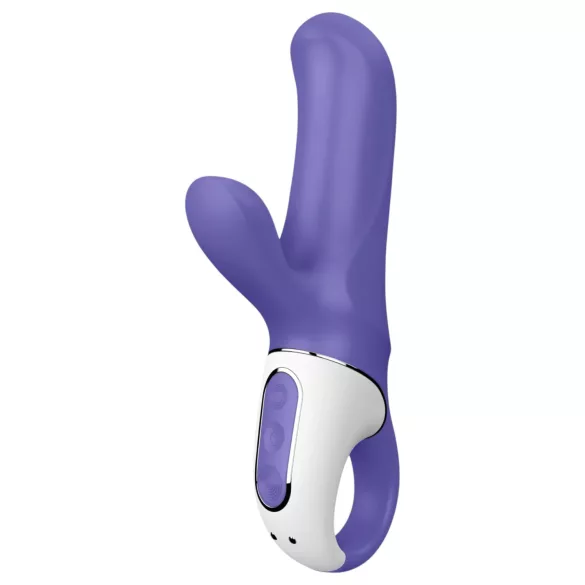 Satisfyer Magic Bunny - vibromasseur avec stimulateur clitoridien, étanche (violet)