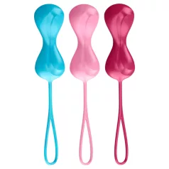   Satisfyer - Boules de geisha mobiles - Set de 3 boules de Kegel