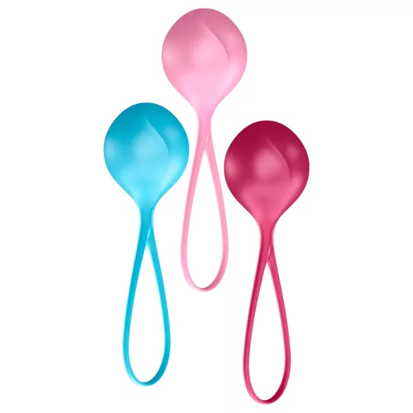 Satisfyer - Boules de geisha - set de 3 boules - renforcement pelvien