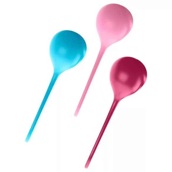 Satisfyer - Boules de geisha - set de 3 boules - renforcement pelvien