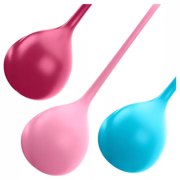 Satisfyer - Boules de geisha - set de 3 boules - renforcement pelvien