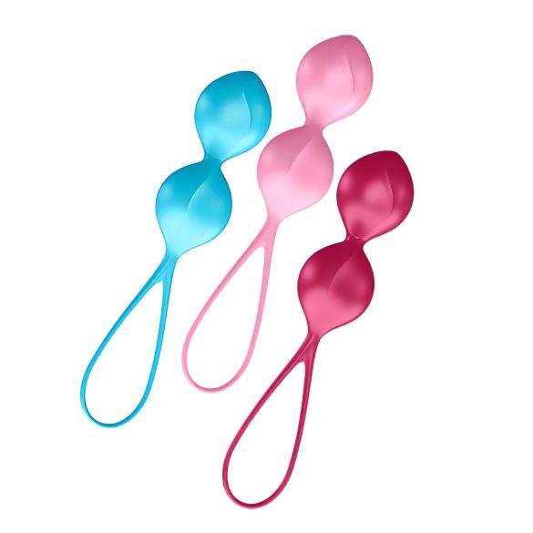 Satisfyer V Balls - duo boules de geisha (ens. 3 pcs)