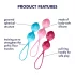 Satisfyer V Balls - boules de geisha - set de 3 pièces