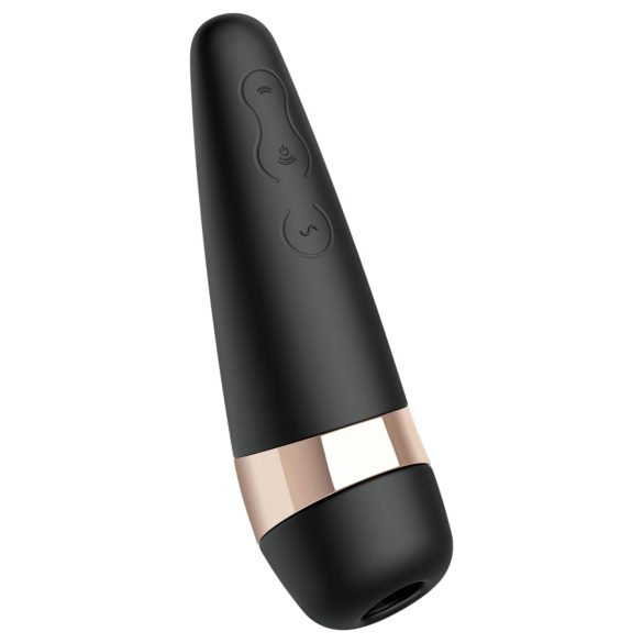 Satisfyer Pro 3+ - Stimulateur clitoridien étanche à batterie (noir)