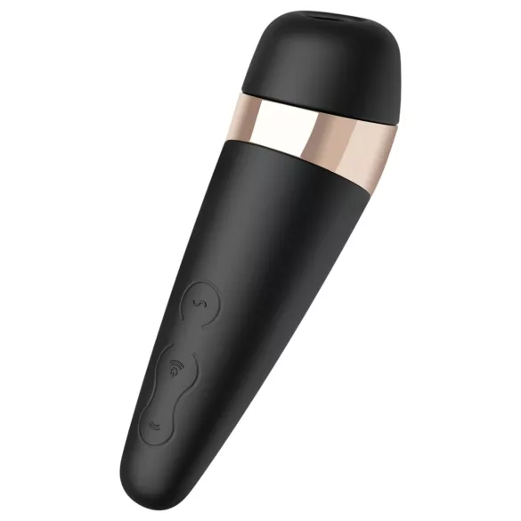 Satisfyer Pro 3+ - stimulateur clitoridien vibrant étanche, rechargeable (noir)