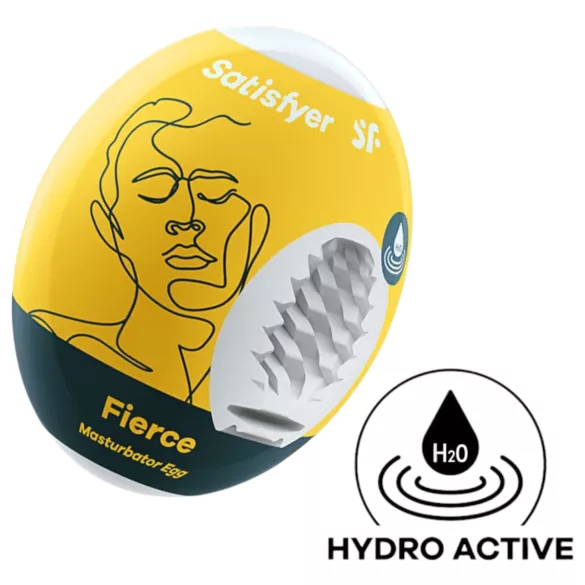 Satisfyer Egg Fierce - masturbateur œuf - silicone