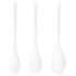 Satisfyer Yoni Power 1 - Set de boules de geisha blanches (3 pièces)