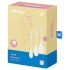 Satisfyer Yoni Power 1 - Set de boules de geisha blanches (3 pièces)