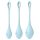Satisfyer Yoni Power 2 - set de boules de geisha bleu (3 pcs)