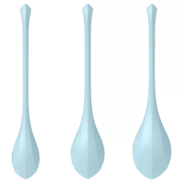Satisfyer Yoni Power 2 - boules de geisha - lot de 3 - bleu