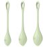 Satisfyer Yoni Power 2 - set boule de geisha - vert (3 pièces)