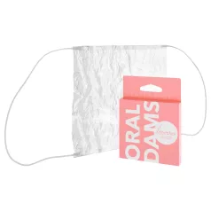 Loovara Oral Dams - lingettes orales sans latex (3 pièces)