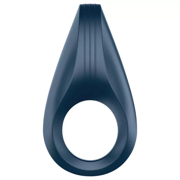 Satisfyer Rocket Ring - anneau pénien vibrant étanche - silicone bleu