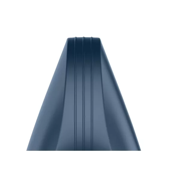 Satisfyer Rocket Ring - anneau pénien vibrant étanche - silicone bleu