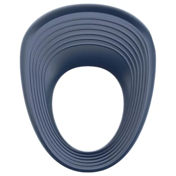 Satisfyer - Anneau pénien vibrant étanche - silicone gris