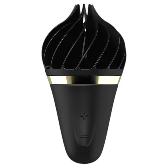 Satisfyer Sweet Treat - stimulateur clitoridien rotatif rechargeable - noir