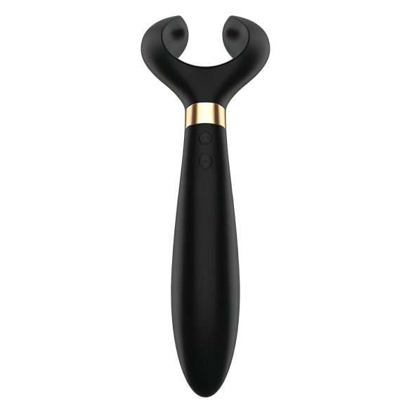 Satisfyer Amusement Infini - vibromasseur couple étanche et rechargeable (noir)