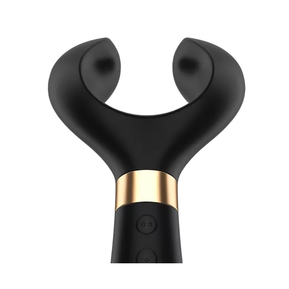 Satisfyer Endless Fun - vibromasseur pour couple rechargeable et étanche (noir)