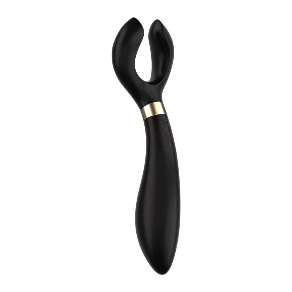 Satisfyer Endless Fun - vibromasseur couple rechargeable étanche - noir