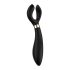 Satisfyer Amusement Infini - vibromasseur couple étanche et rechargeable (noir)