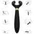 Satisfyer Endless Fun - vibromasseur pour couple rechargeable et étanche (noir)