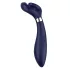 Satisfyer Endless Fun - vibromasseur couple rechargeable étanche - bleu