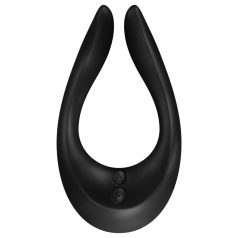   Satisfyer Endless Joy - vibromasseur couple étanche, rechargeable (noir)
