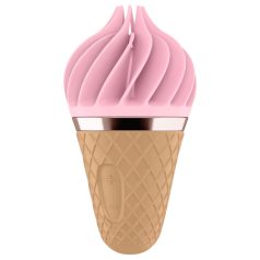   Satisfyer Sweet Treat - vibromasseur clitoridien rotatif (rose-brun)