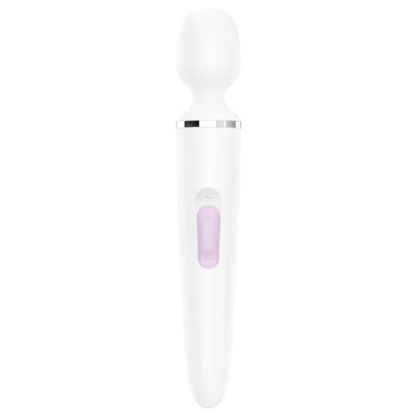 Satisfyer Wand-er Woman - Massager Vibrant Étanche (Blanc)