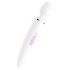 Satisfyer Wand-er Woman - Massager Vibrant Étanche (Blanc)