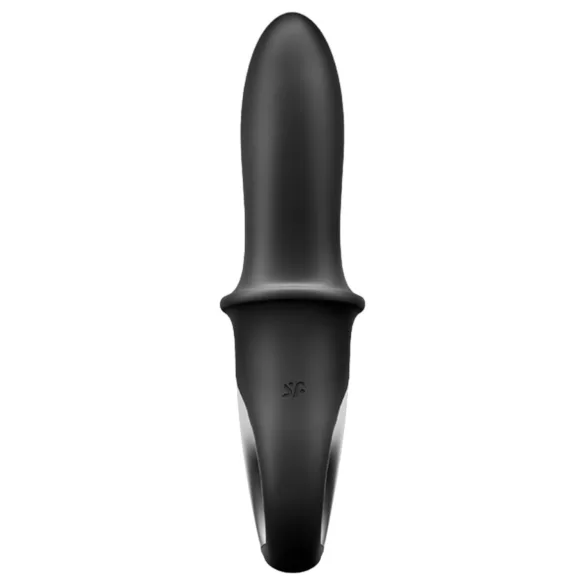 Satisfyer Hot Passion - gode ceinture chauffant connecté - anal - silicone noir