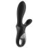 Satisfyer Heat Climax+ - vibro anal chauffant intelligent (noir)