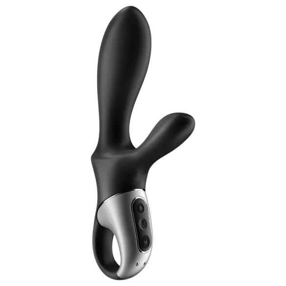 Satisfyer Heat Climax+ - Vibromasseur anal chauffant commandé par application (noir)
