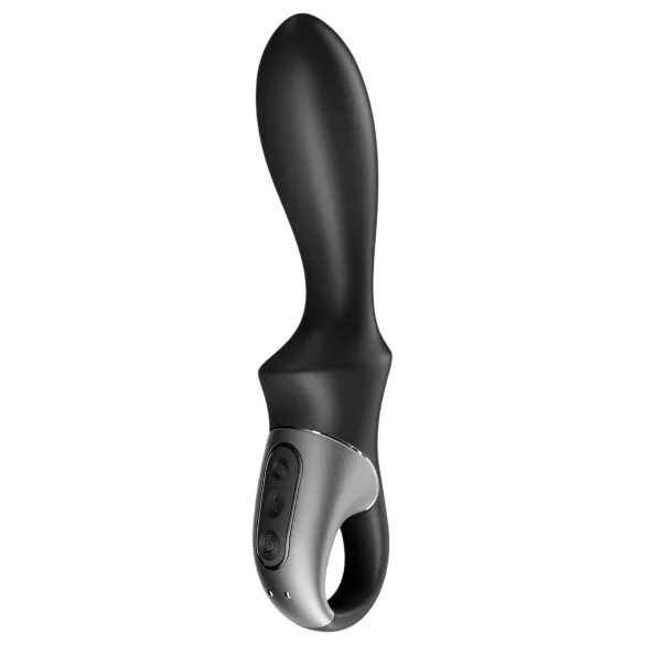Satisfyer Heat Climax - Vibromasseur anal chauffant contrôlé par application (noir)