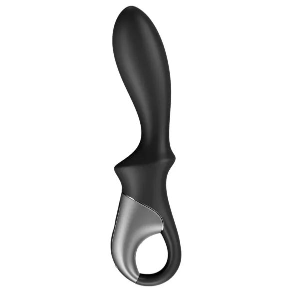 Satisfyer Heat Climax - Vibromasseur anal chauffant contrôlé par application (noir)