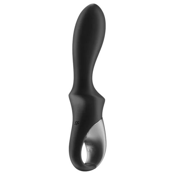 Satisfyer Heat Climax - Vibromasseur anal chauffant contrôlé par application (noir)
