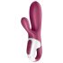 Satisfyer Hot Bunny - Vibromasseur Chauffant Intime Intelligent (Rouge)