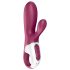 Satisfyer Hot Bunny - Vibromasseur Chauffant Intime Intelligent (Rouge)