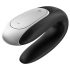 Satisfyer Double Fun - Double plaisir, intelligent & étanche (noir)