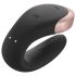 Satisfyer Double Love - vibromasseur connecté pour couples (noir)