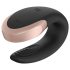 Satisfyer Double Love - vibromasseur connecté pour couples (noir)