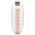Satisfyer Love Triangle - Stimulateur clitoridien à ondes d’air, contrôlé par application (blanc)