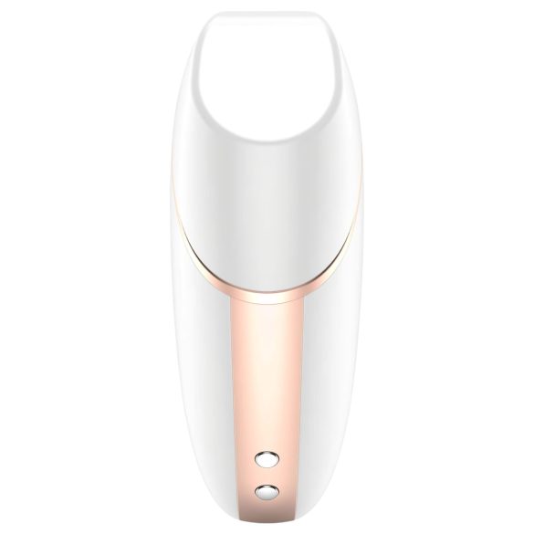 Satisfyer Love Triangle - stimulateur clitoridien connecté (blanc)
