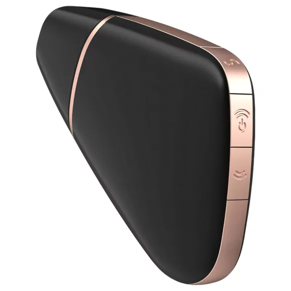 Satisfyer Love Triangle - stimulateur clitoridien à ondes d’air connecté - noir