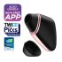 Satisfyer Love Triangle - stimulateur clitoridien à ondes d'air (noir)