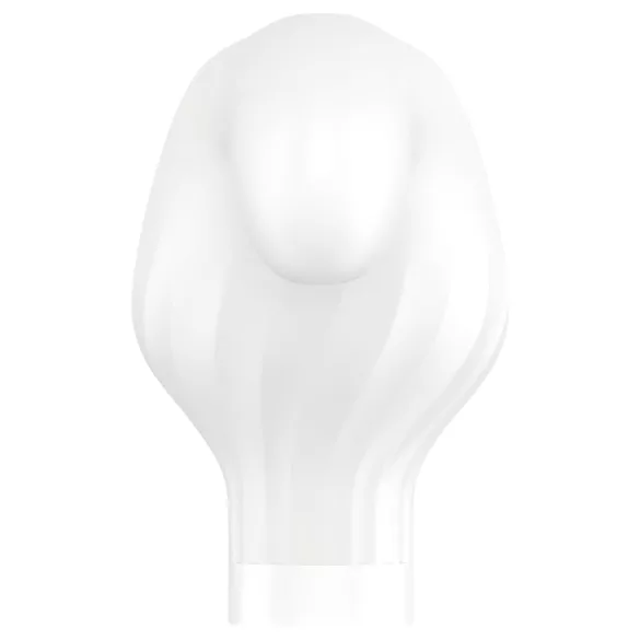 Satisfyer Double Wand-er - Vibromasseur massant contrôlé par application (blanc)